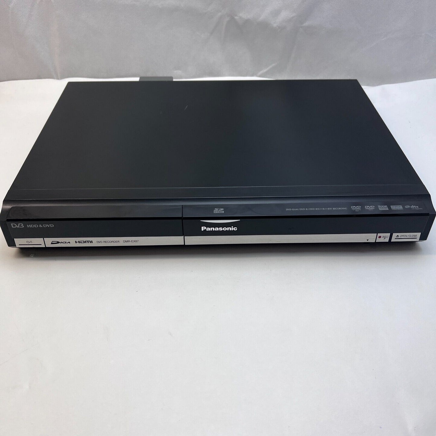 Panasonic DMR-EX87 250GB HDD DVD Recorder With 1080P Up-Conversion & Freeview