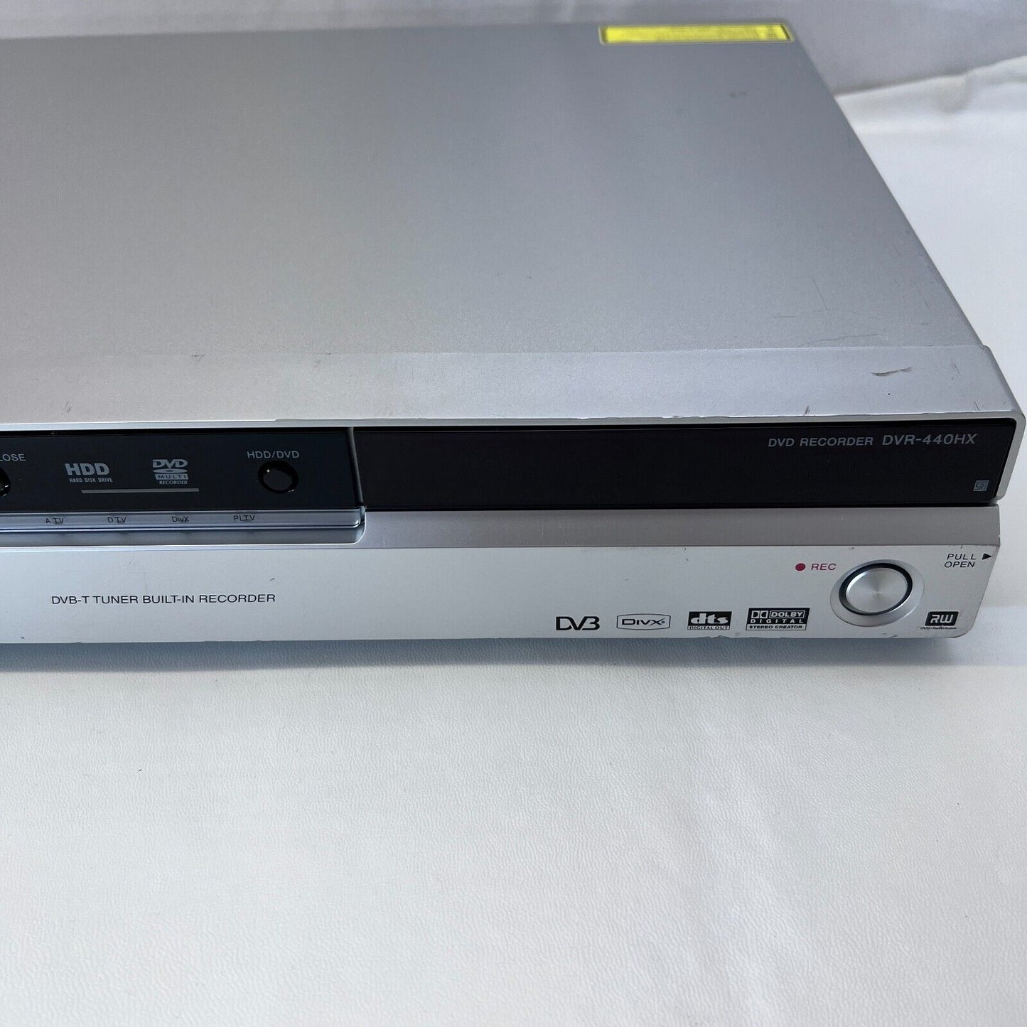 Pioneer DVR-440HX-S HDD & DVD Recorder 80GB DVB-T Tuner Built-In Recorder Remote