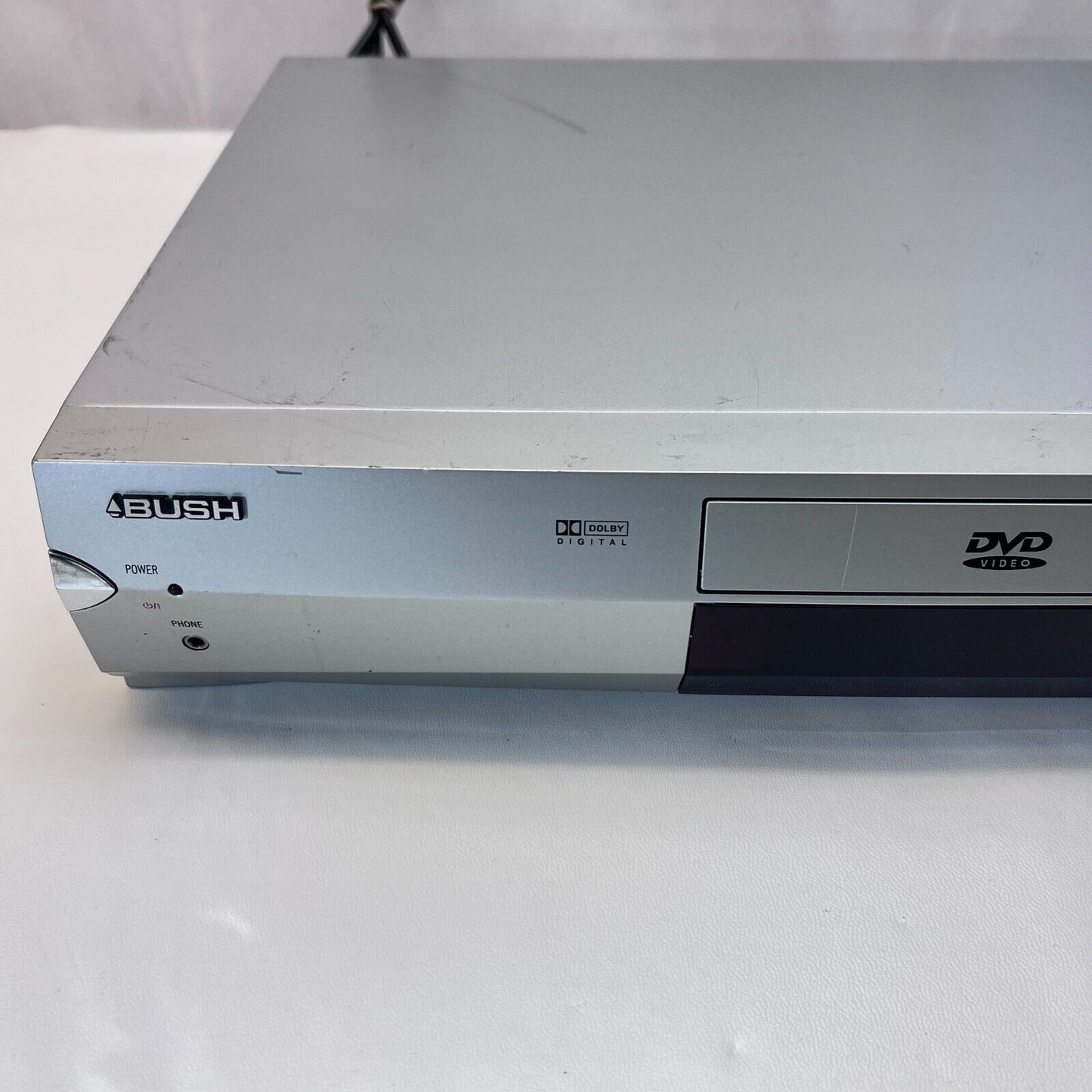 Bush DVD2004/A Silver DVD CD Video Player Dolby Digital With Complete Set