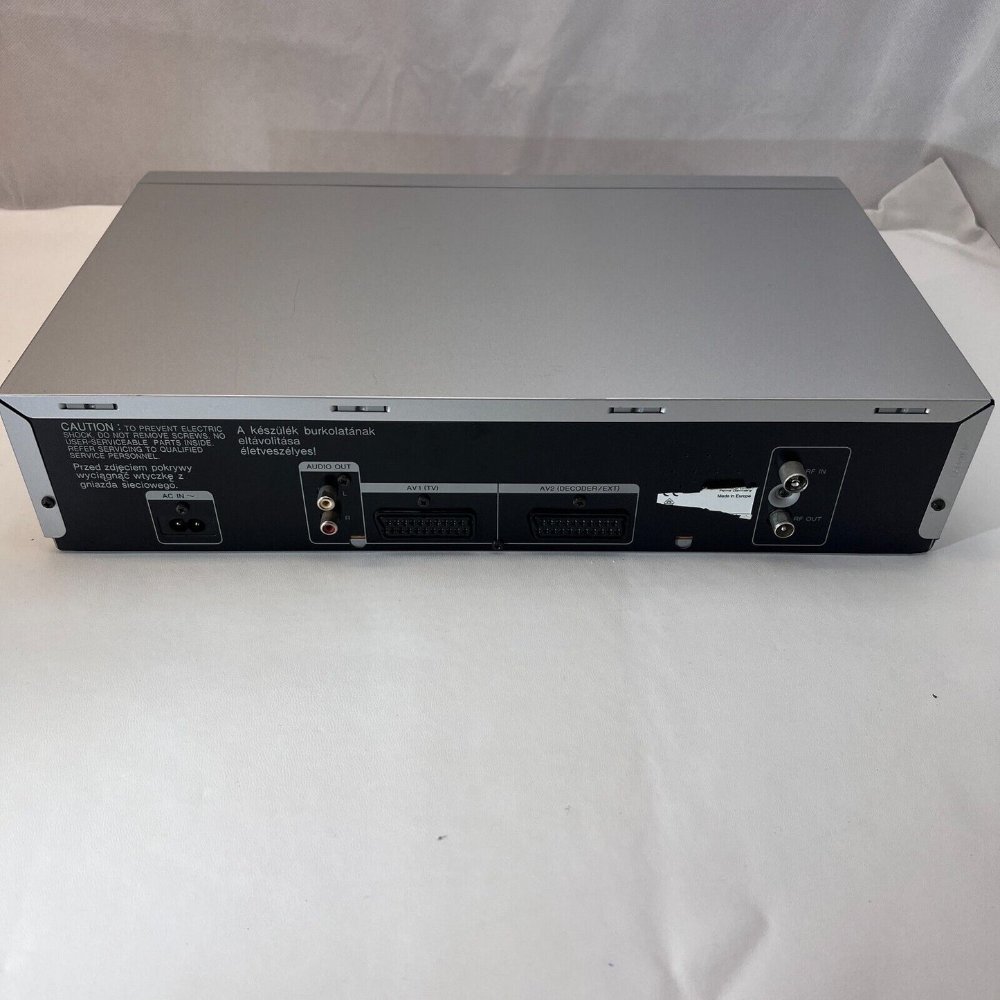 Panasonic NV-HV61 VHS VCR Player SQPB Nicam Super Drive LP Tested and Working