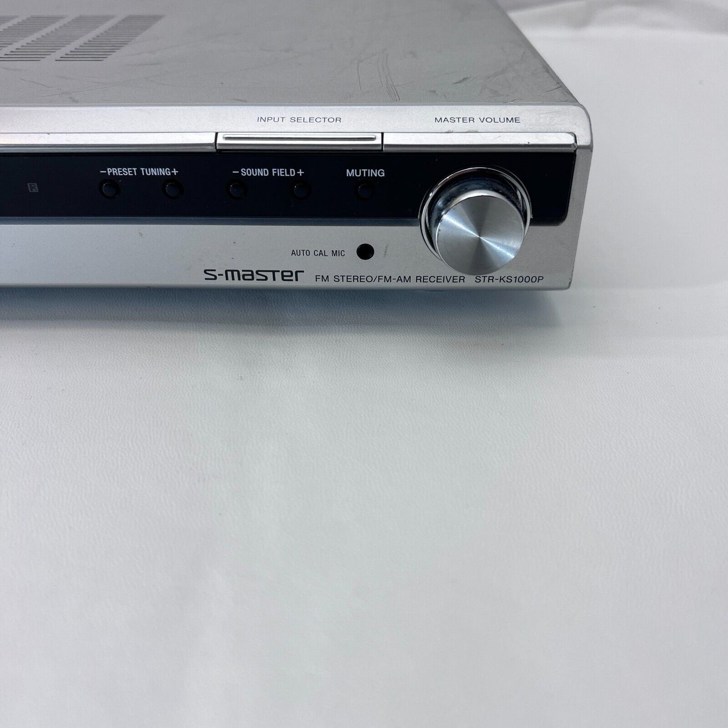 Sony STR-KS1000P Silver FM-AM Stereo Receiver Optical-in S-Master Dolby DTS