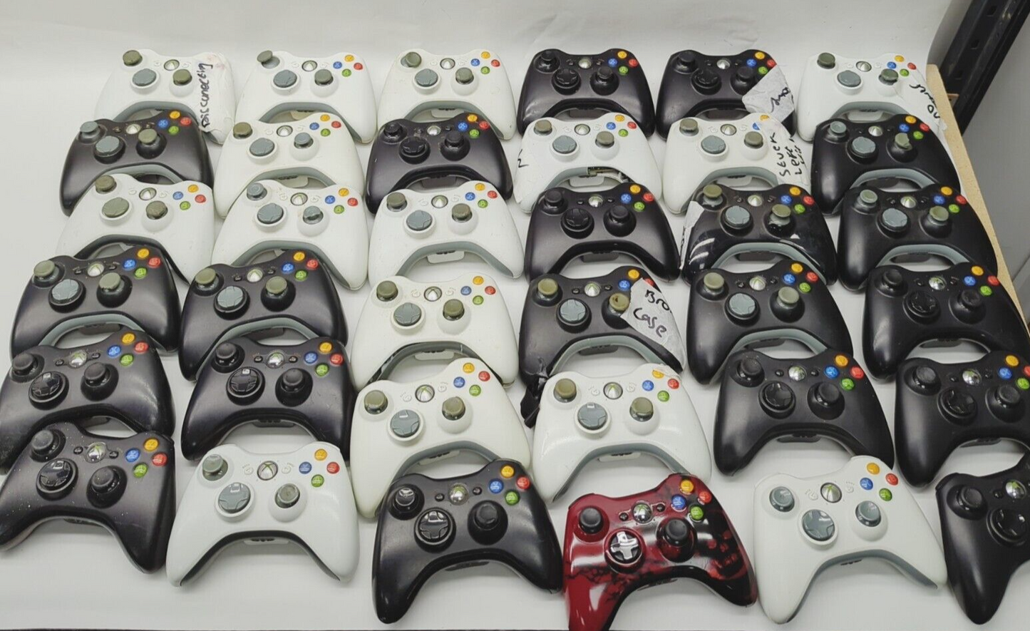 36x  Xbox 360 X360 FAULTY Controllers Pads Various Faults Faulty gears of war