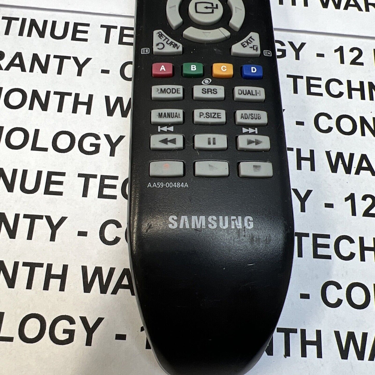 Samsung TV Remote Control AA59-00484A Original FREE SHIPPING.