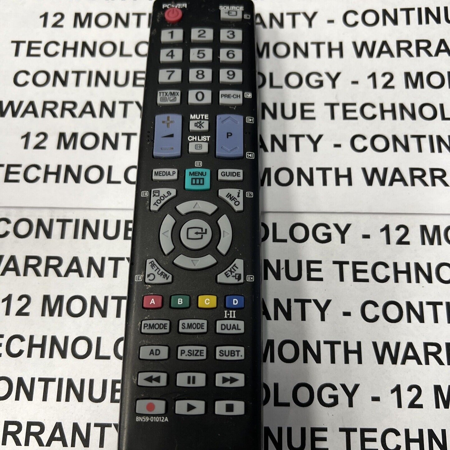 Genuine Samsung BN59-01012A TV Remote For LE19C450 LE22C450 LE26C450 PS42C450...