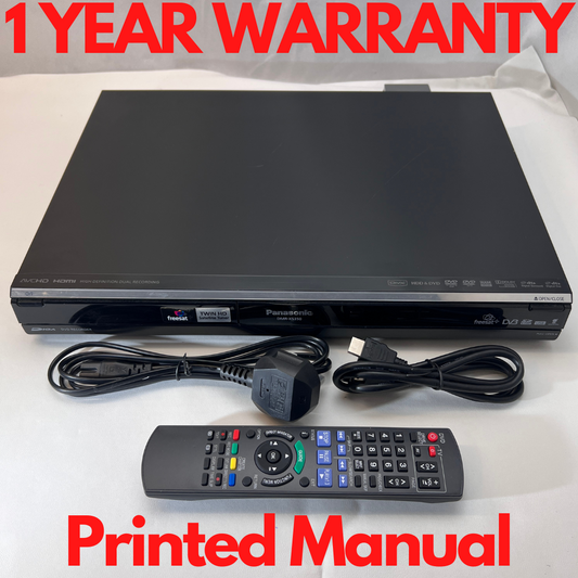 PANASONIC DMR-XS350 Twin Tuner  DVD RECORDER - 250GB HDD - FREESAT Warranty