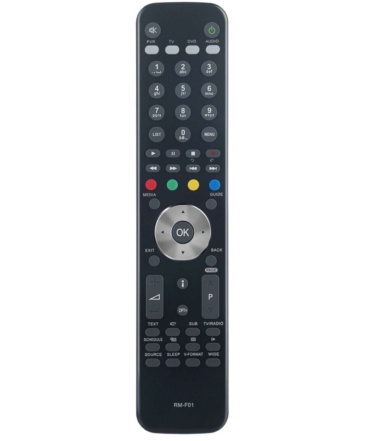 FOR HUMAX RM-F01 REMOTE CONTROL REPLACEMENT HDR FREESAT BOX HD-FOX T2 FOXSAT NEW