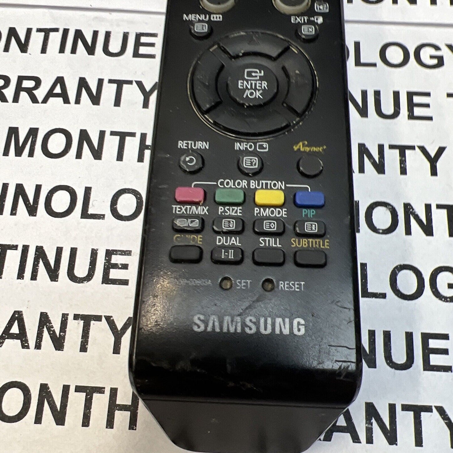 Genuine Samsung BN59-00603A TV Remote For LE37R87BD LE40R87BD LE46M86BD...