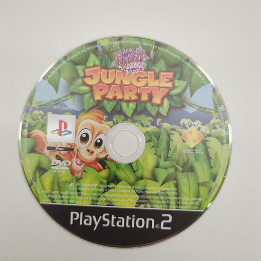 DISC ONLY Buzz! Junior: Jungle Party (PlayStation 2, 2006)