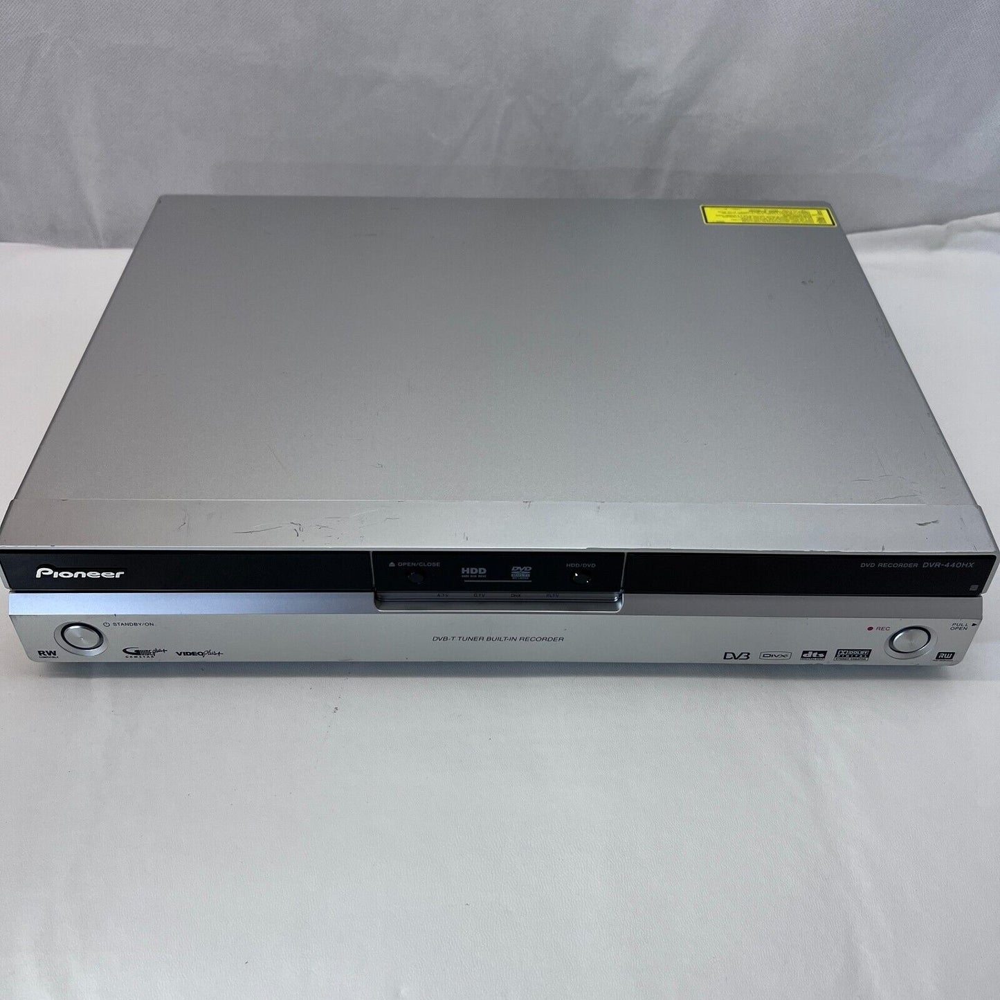 Pioneer DVR-440HX-S HDD & DVD Recorder 80GB DVB-T Tuner Built-In Recorder Remote