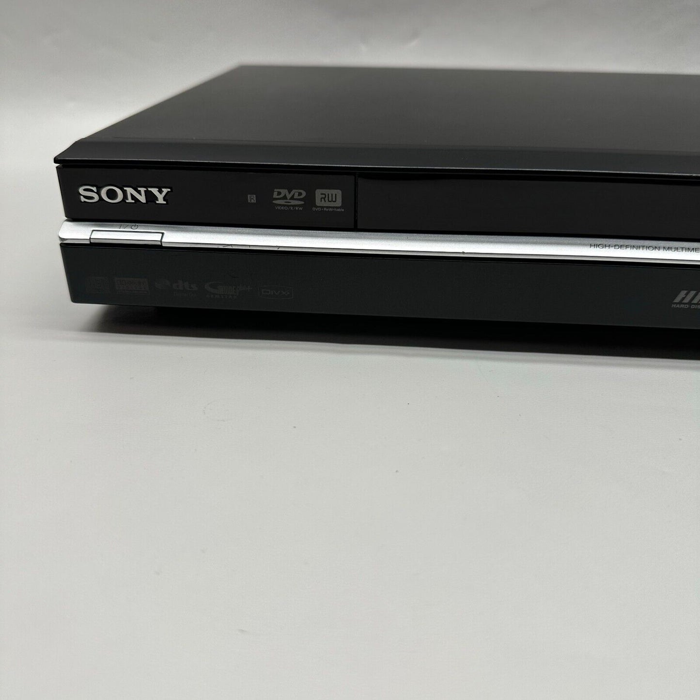 Sony RDR-HX780 160GB HDD DVD Recorder Tested Working Black Remote HDMI Cable