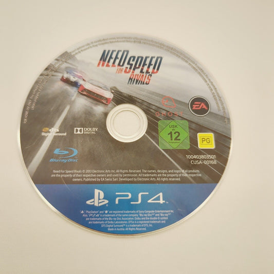 Need for Speed: Rivals (Playstation 4 PS4) - disc only