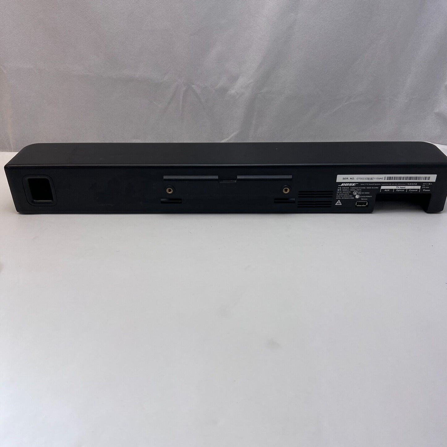 Bose SOLO 5 Soundbar Sound Bar with Remote PSU AUX Optical