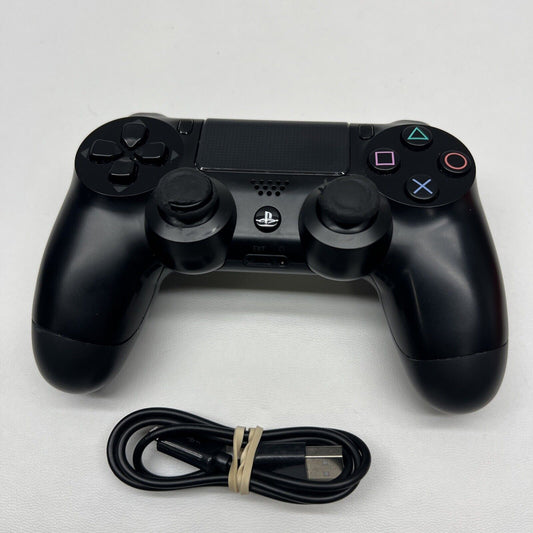 Genuine Sony PlayStation 4 (PS4) Wireless Bluetooth Controller Black Poor Con