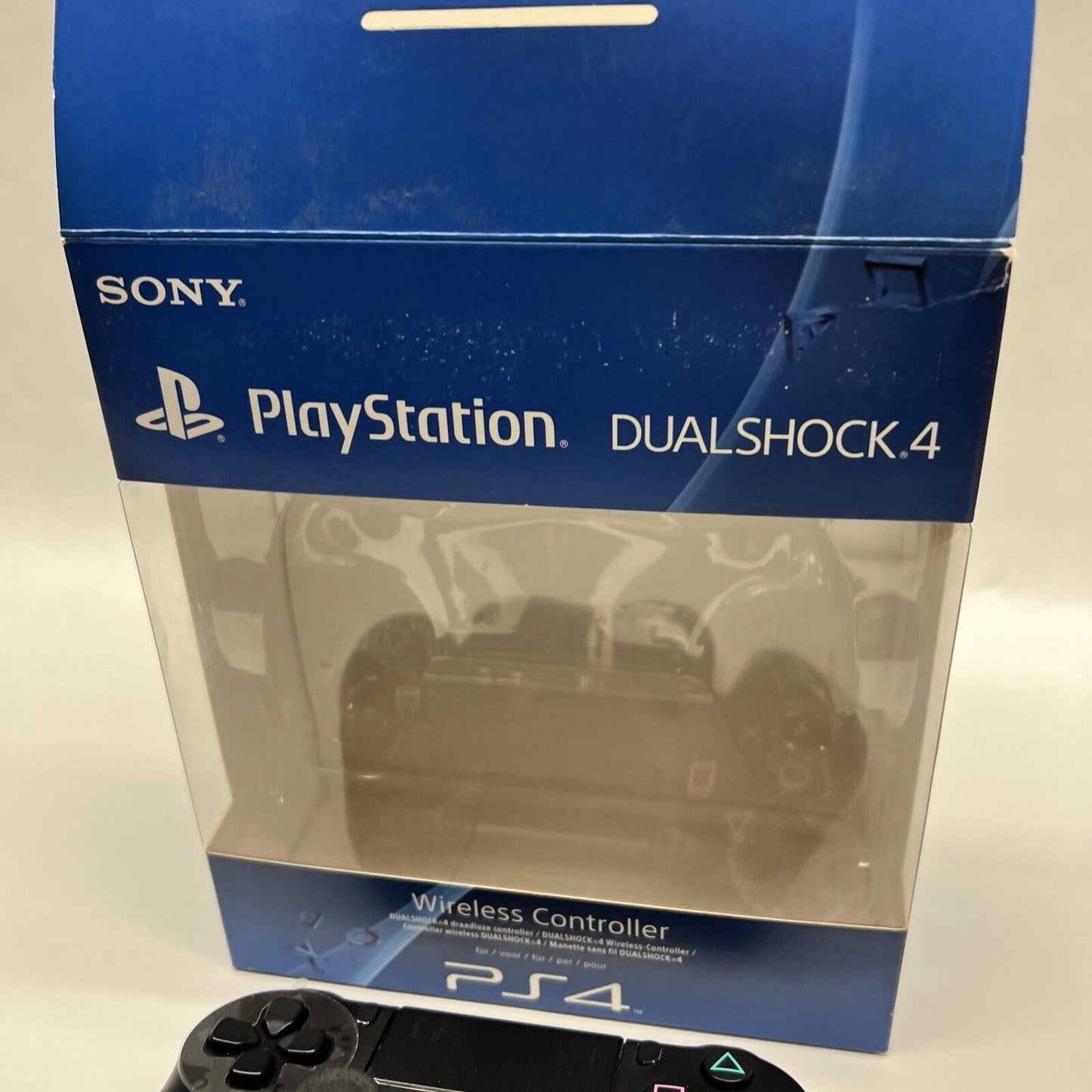 Genuine Sony PlayStation 4 (PS4) Wireless Bluetooth Controller Black Boxed LN