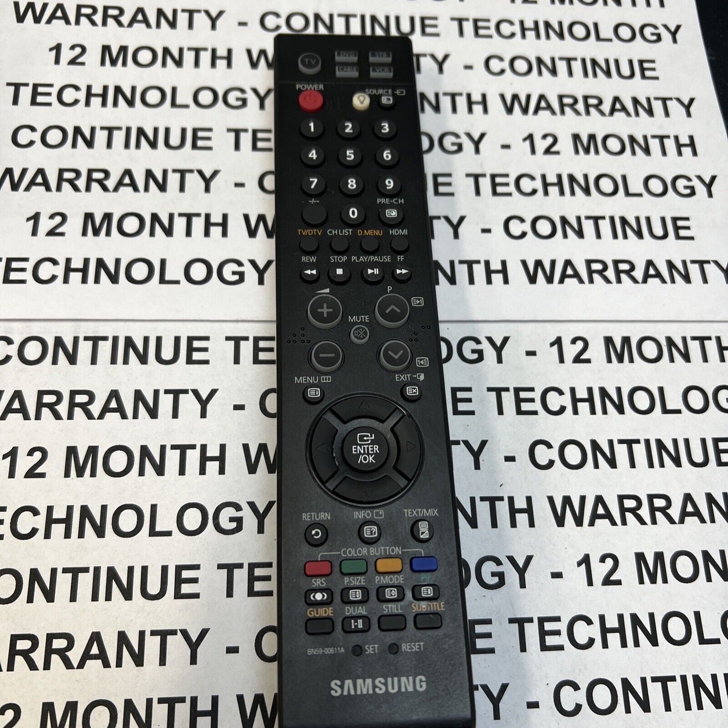 Samsung (BN59-00611A) Original/Genuine Remote Control / TV, DVD, STB, VCR