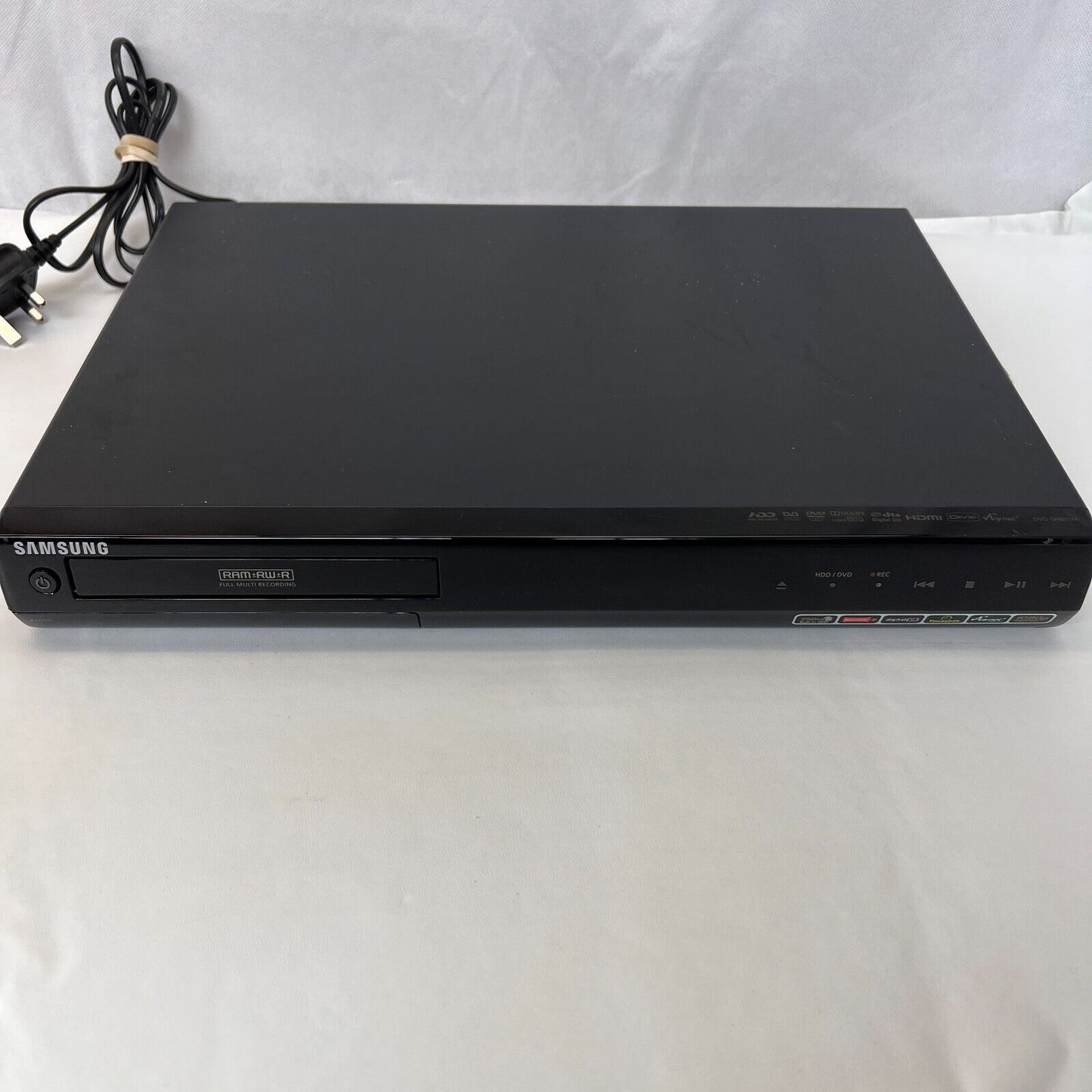 Samsung DVD-SH895M DVD Recorder 250GB Hard Drive Full HD 1080p w/ Remote + Cable