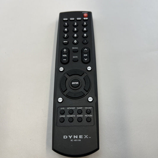 Dynex RC-401-0A Television TV Remote Control OEM Original ~TESTED~