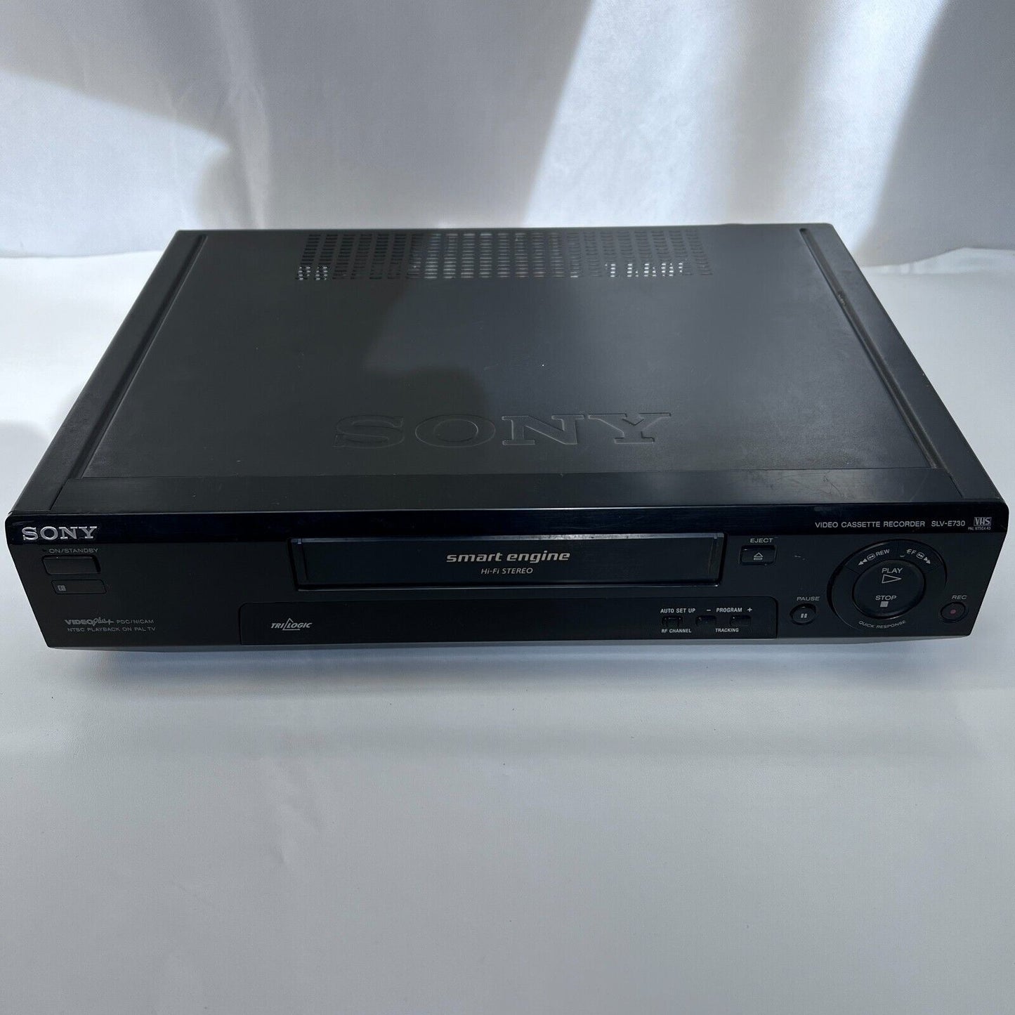 Sony Video Cassette Recorder SLV-E730 VHS SMART ENGINE HI FI STEREO working