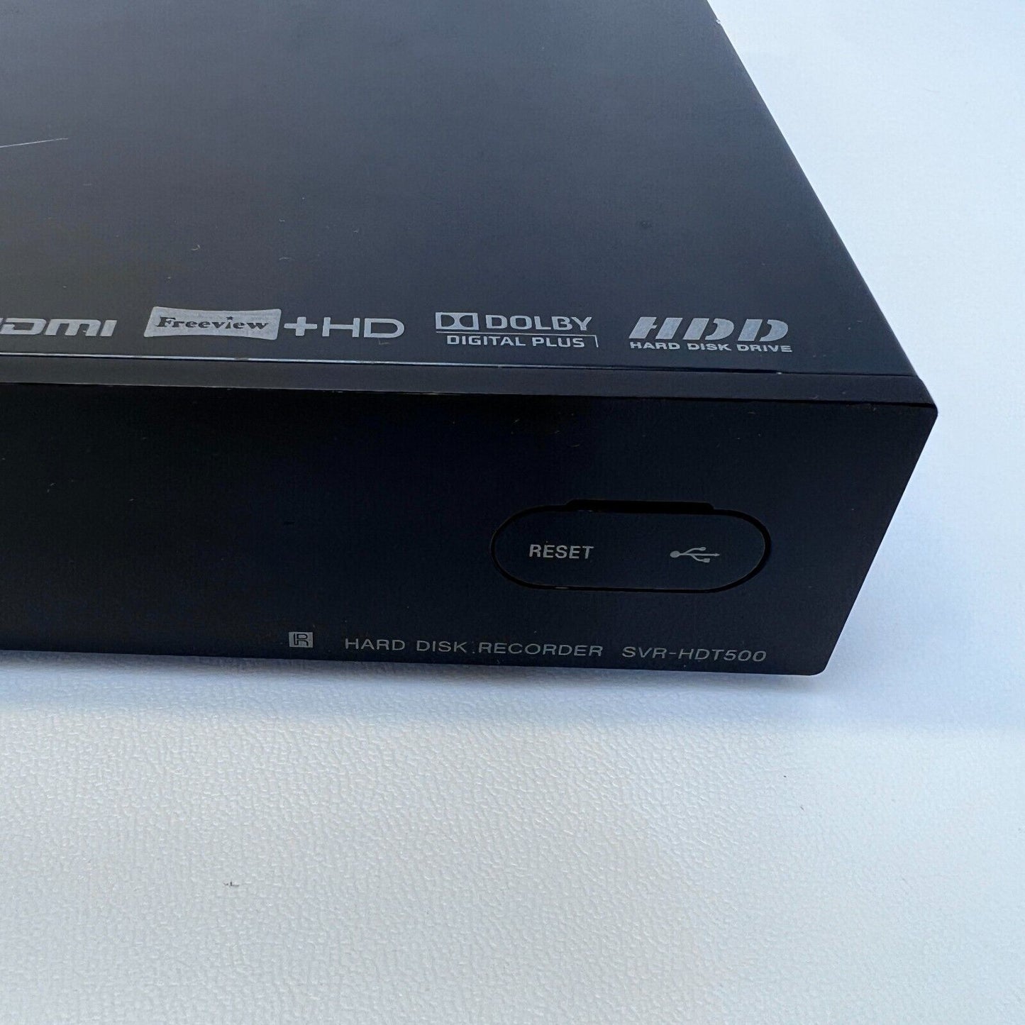 Sony SVR-HDT500 Twin Freeview HD Tuner Box 500GB HDD Recorder Receiver USB PVR