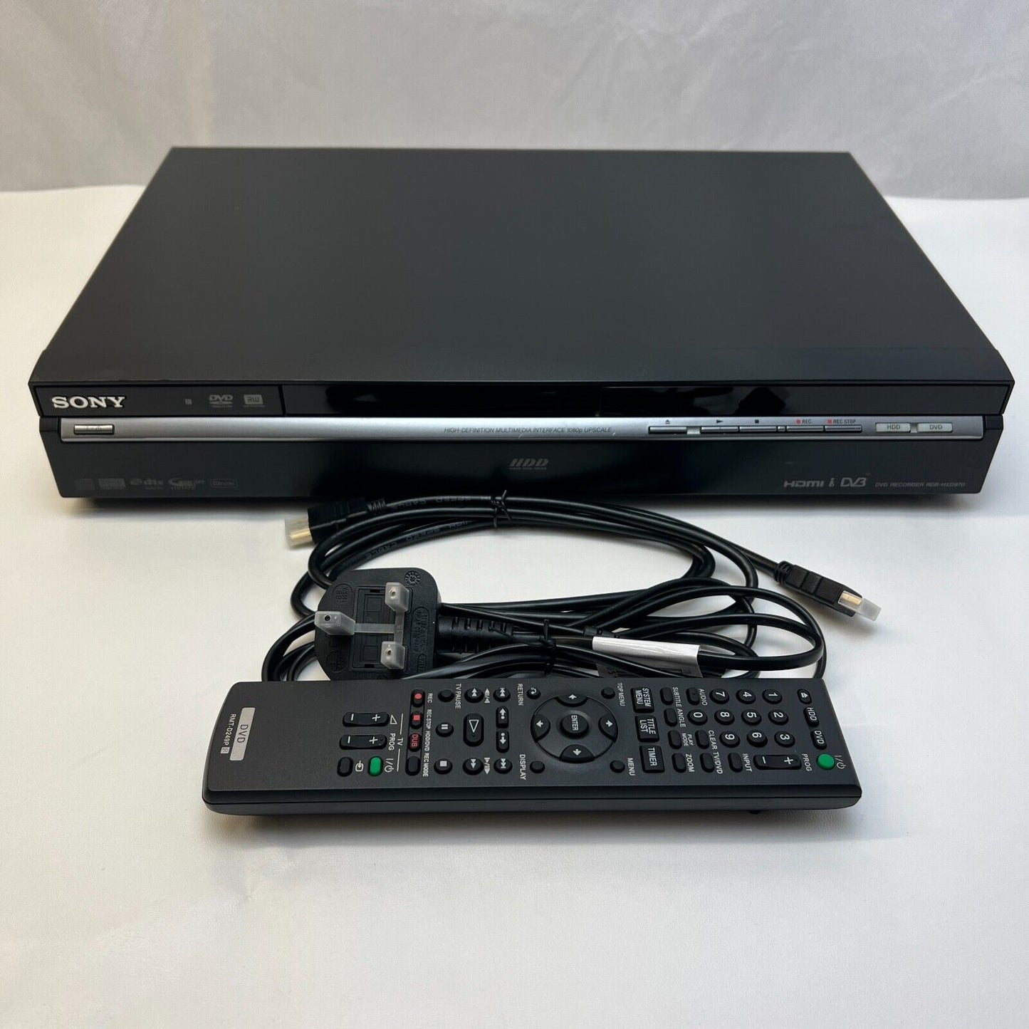 Sony RDR-HXD970 250GB HDD Recorder 1080p Upsc, DVD, Freeview, HDMI Remote