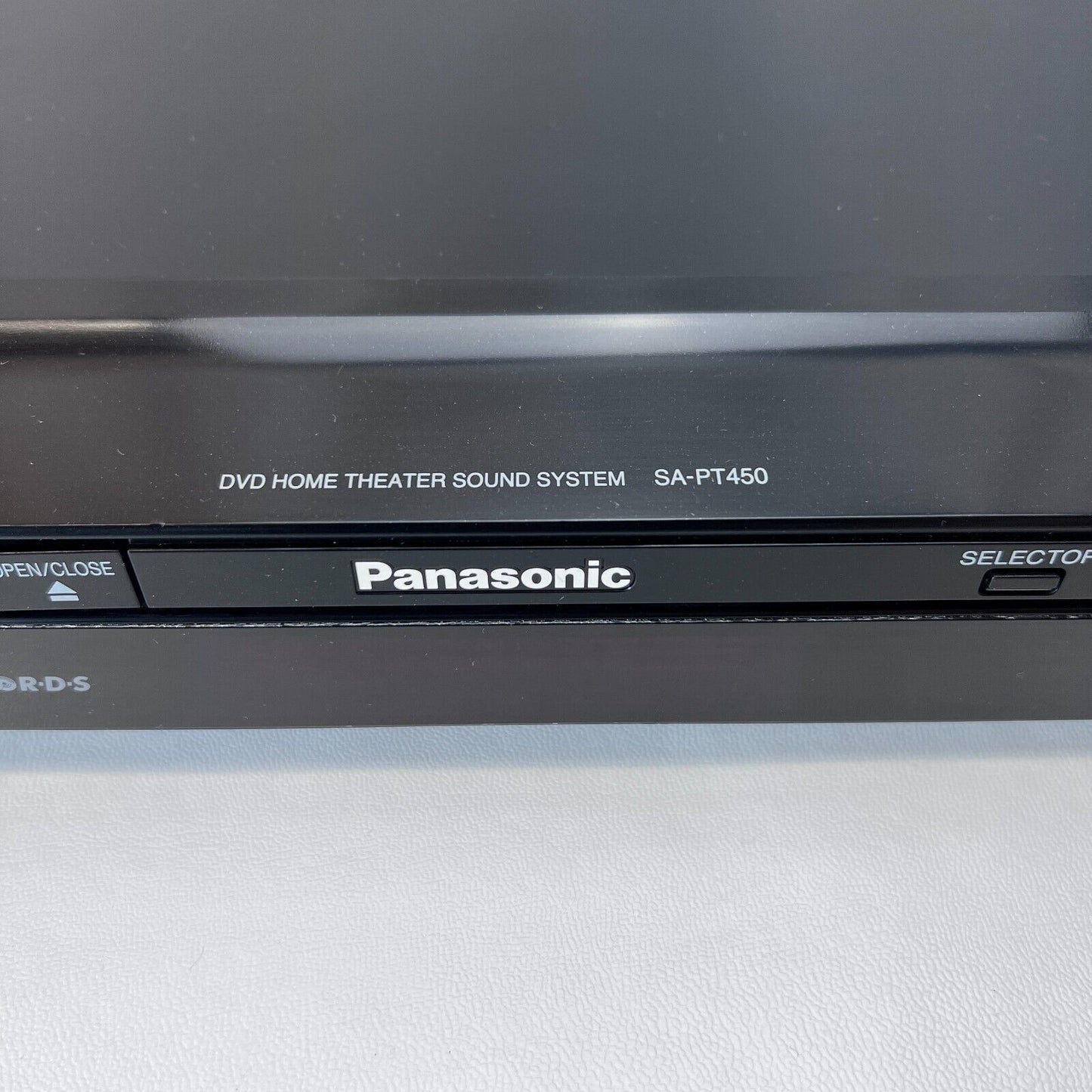 Panasonic SA-PT450 Black DVD Home Theater Sound System Unit With Remote