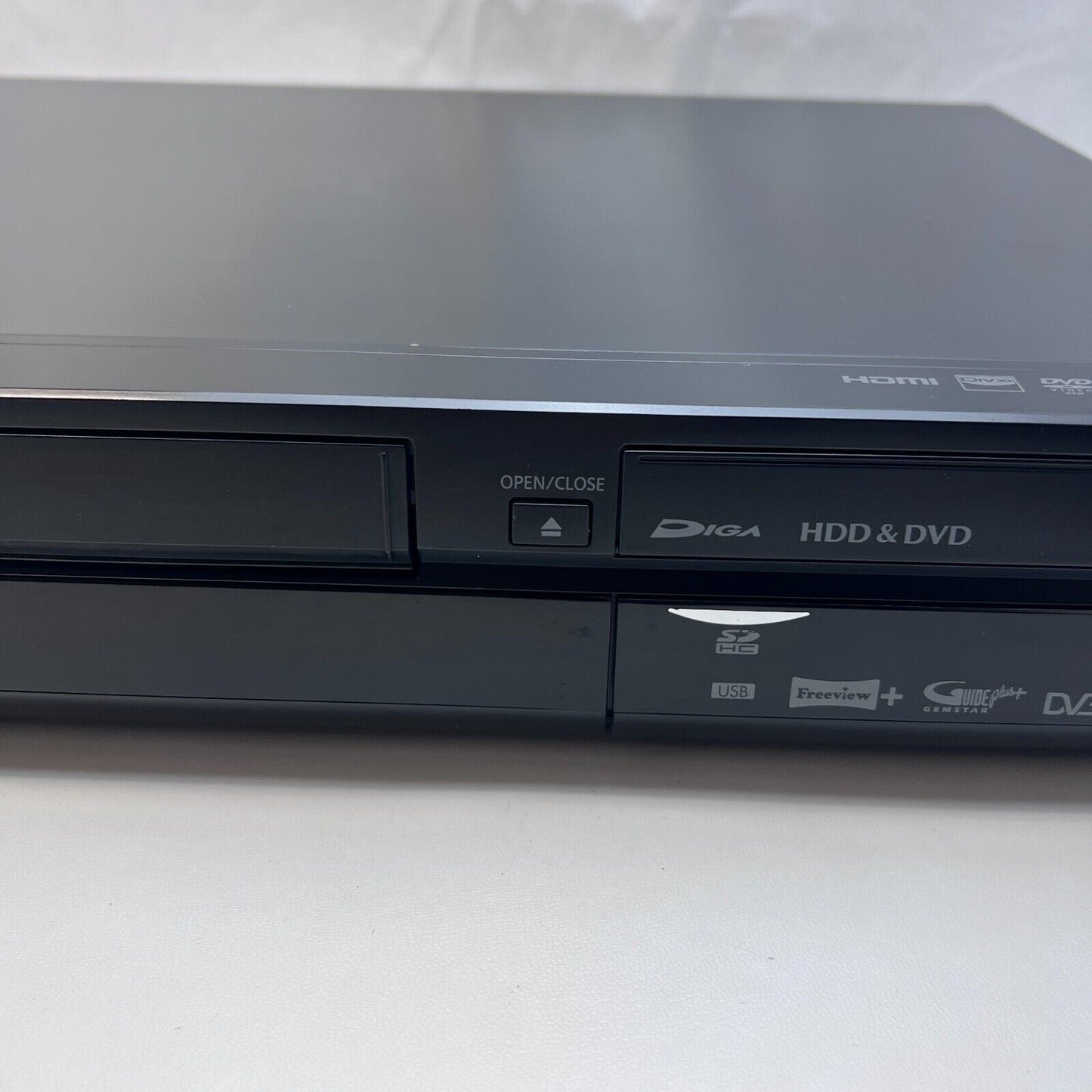 Panasonic DMR-EX99V HDD DVD VHS Recorder HDMI 250GB Freeview+ VCR With Remote