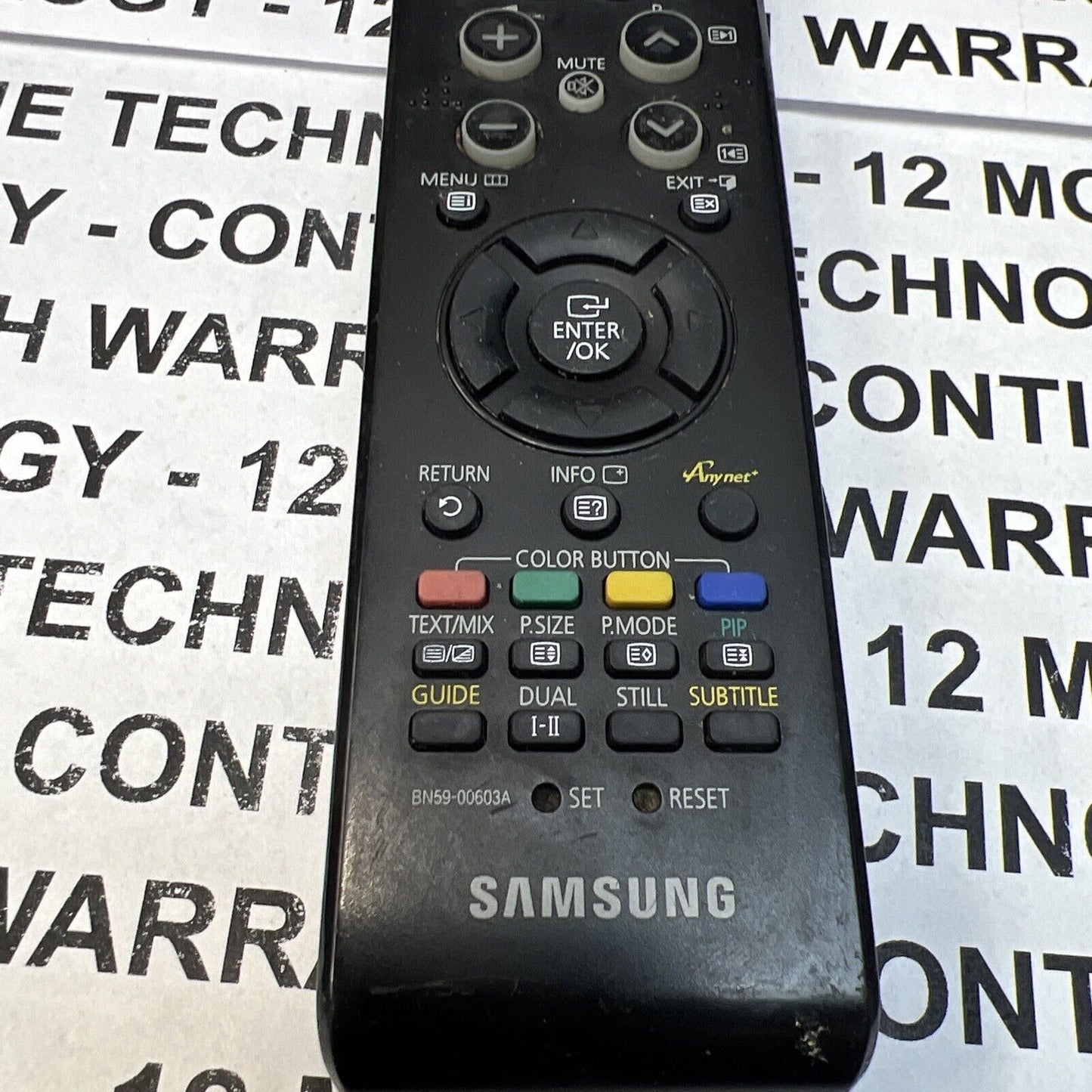 Genuine Samsung BN59-00603A TV Remote For LE37R87BD LE40R87BD LE46M86BD...