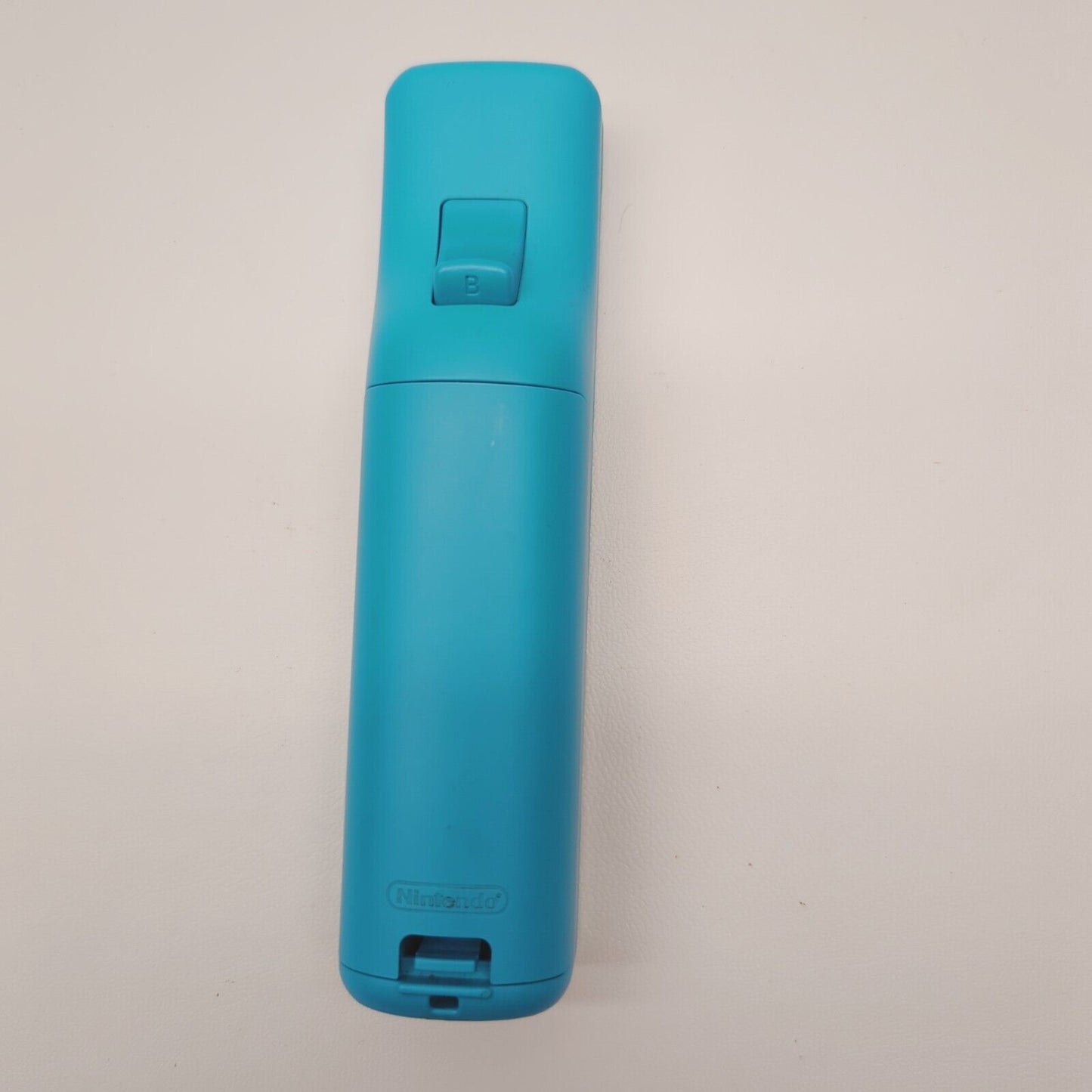 OFFICIAL NINTENDO WII REMOTE MOTION PLUS INSIDE GENUINE BLUE WIIMOTE TESTED