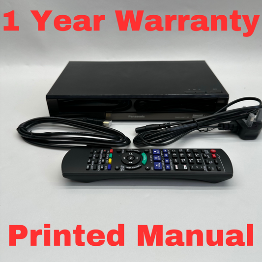 Panasonic DMR-HWT230 Twin Freeview HD 1TB HDD PVR Recorder Remote HDMI Cable