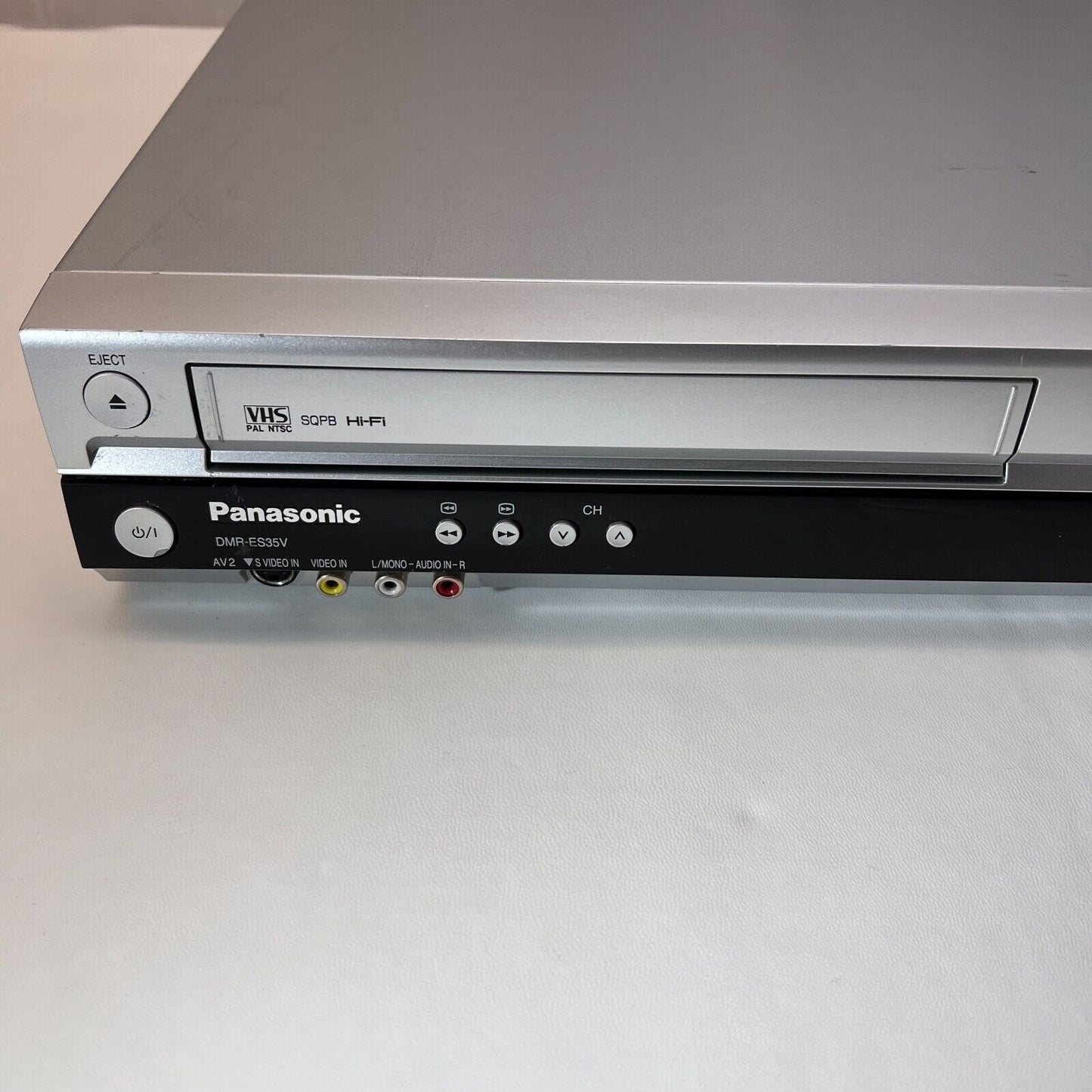 Panasonic DMR-ES35V DVD VCR Recorder Combi Copy VHS To DVD with Remote