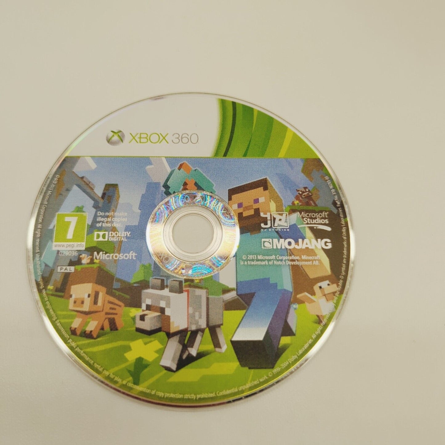 Minecraft Xbox 360 Edition - Disc Only - Microsoft Mojang