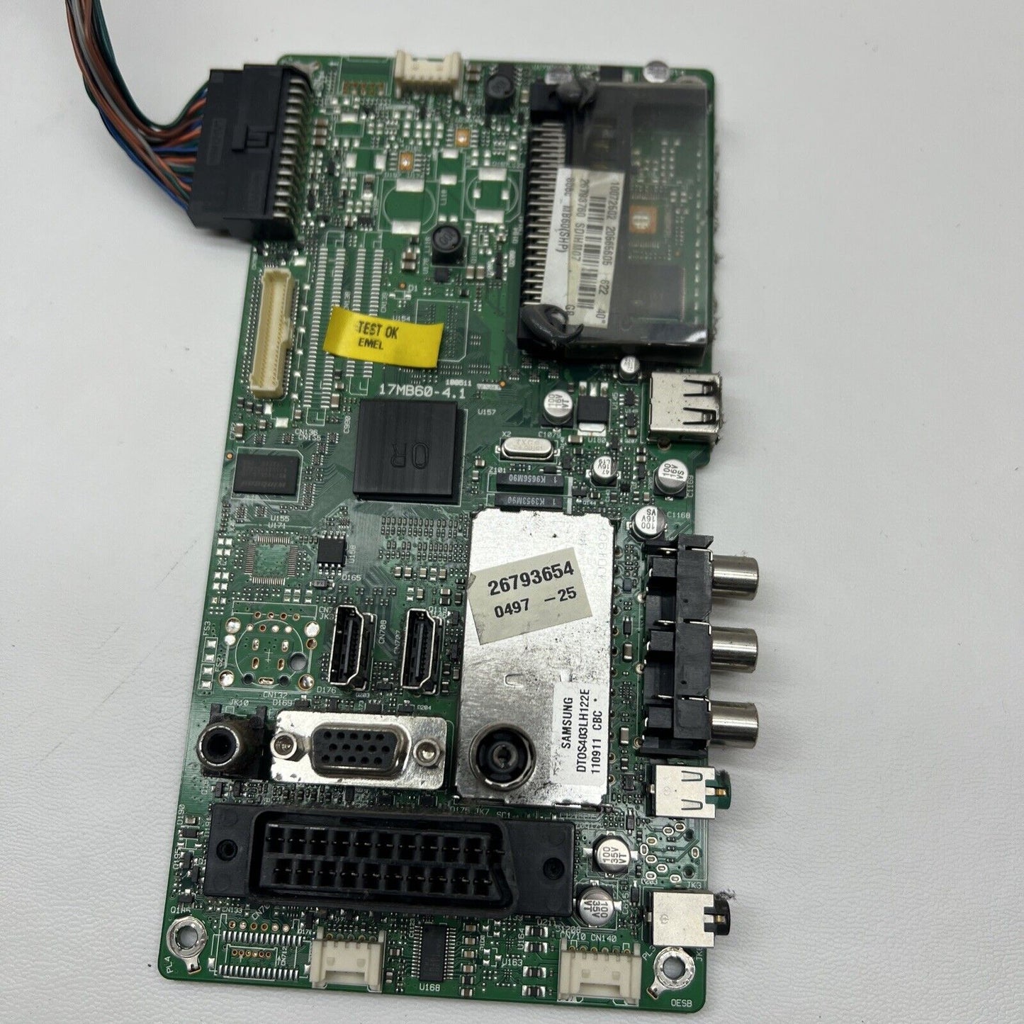 MAIN BOARD 17MB60-4.1 23056477 FOR SHARP LC-32D12E TV SCR: LC320WXN SC B1