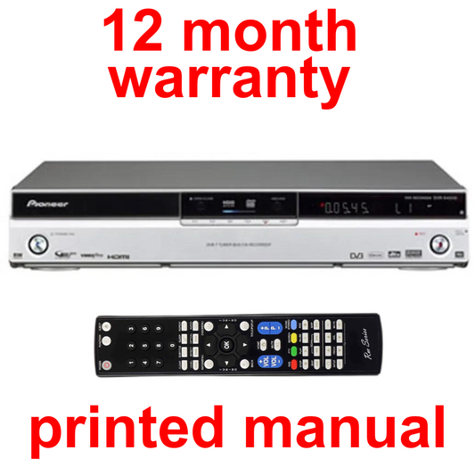 Pioneer DVR-545HX DVD/HDD Recorder with remote control + power lead