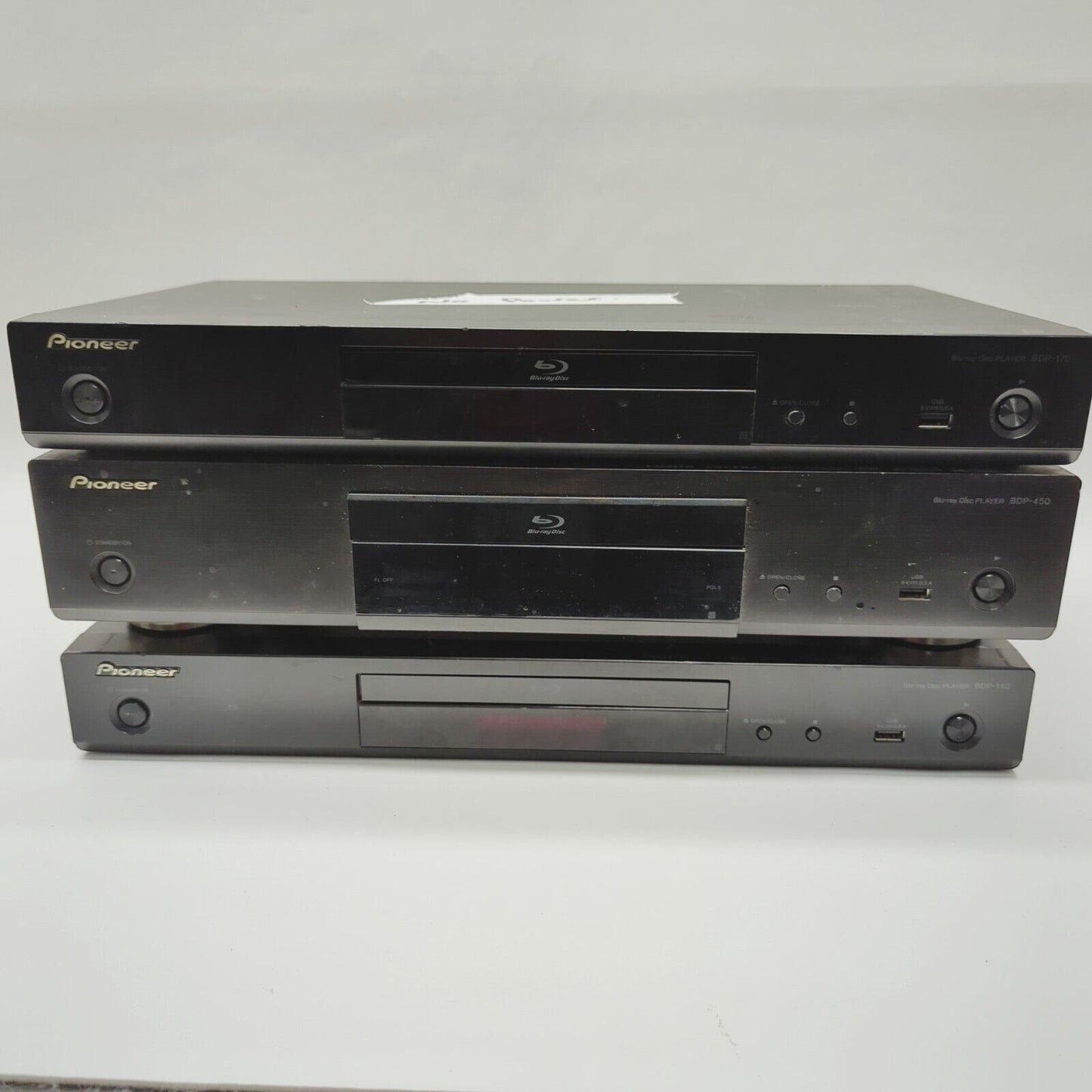 FAULTY Pioneer Blu-ray BDP-170-K, BDP-450, BDP-140 PARTS ONLY