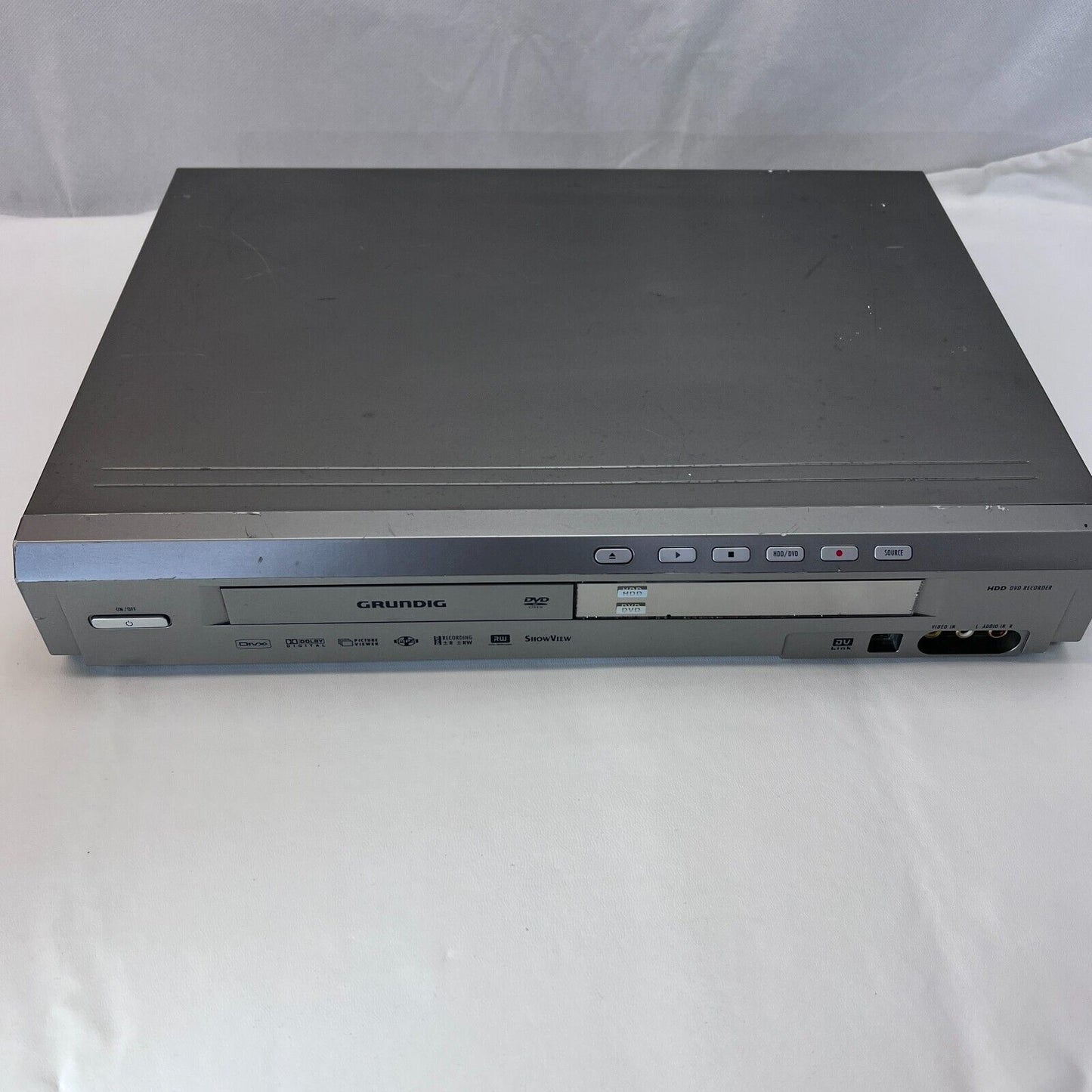 Grundig GDR 5530 Silver HDD DVD Recorder With Complete Kit