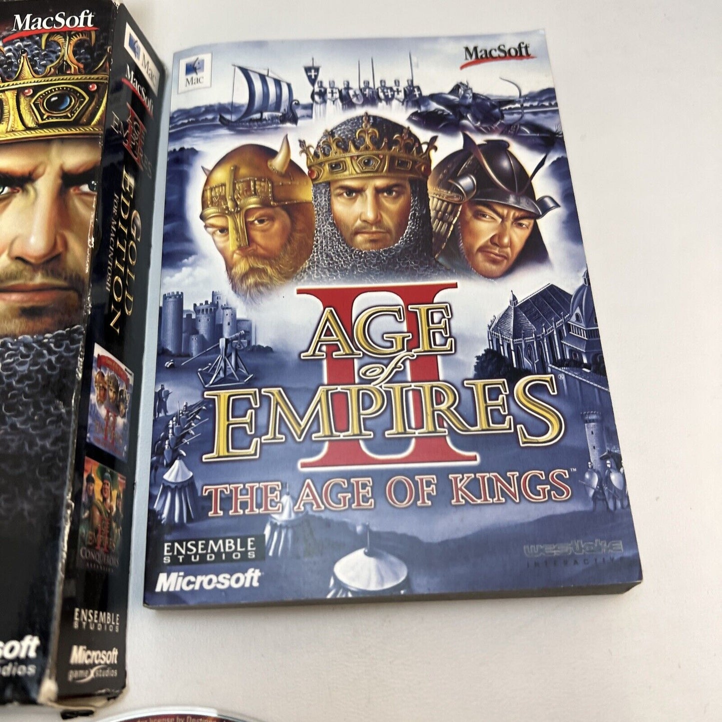 Age Of Empires 2 Gold Edition Mac Big Box Age Of Kinks Conquerors  Expansion