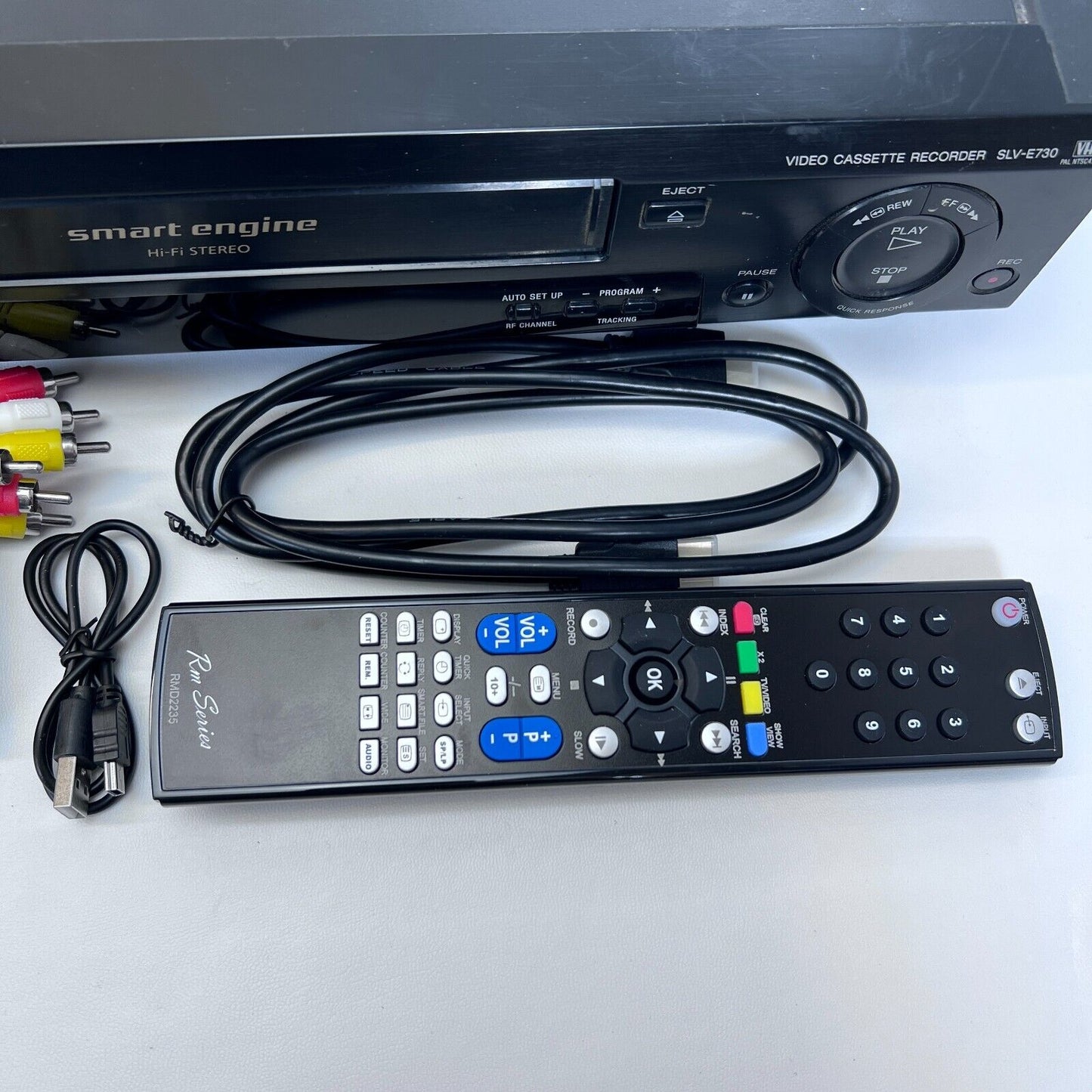 Sony Video Cassette Recorder SLV-E730 VHS SMART ENGINE HI FI STEREO working