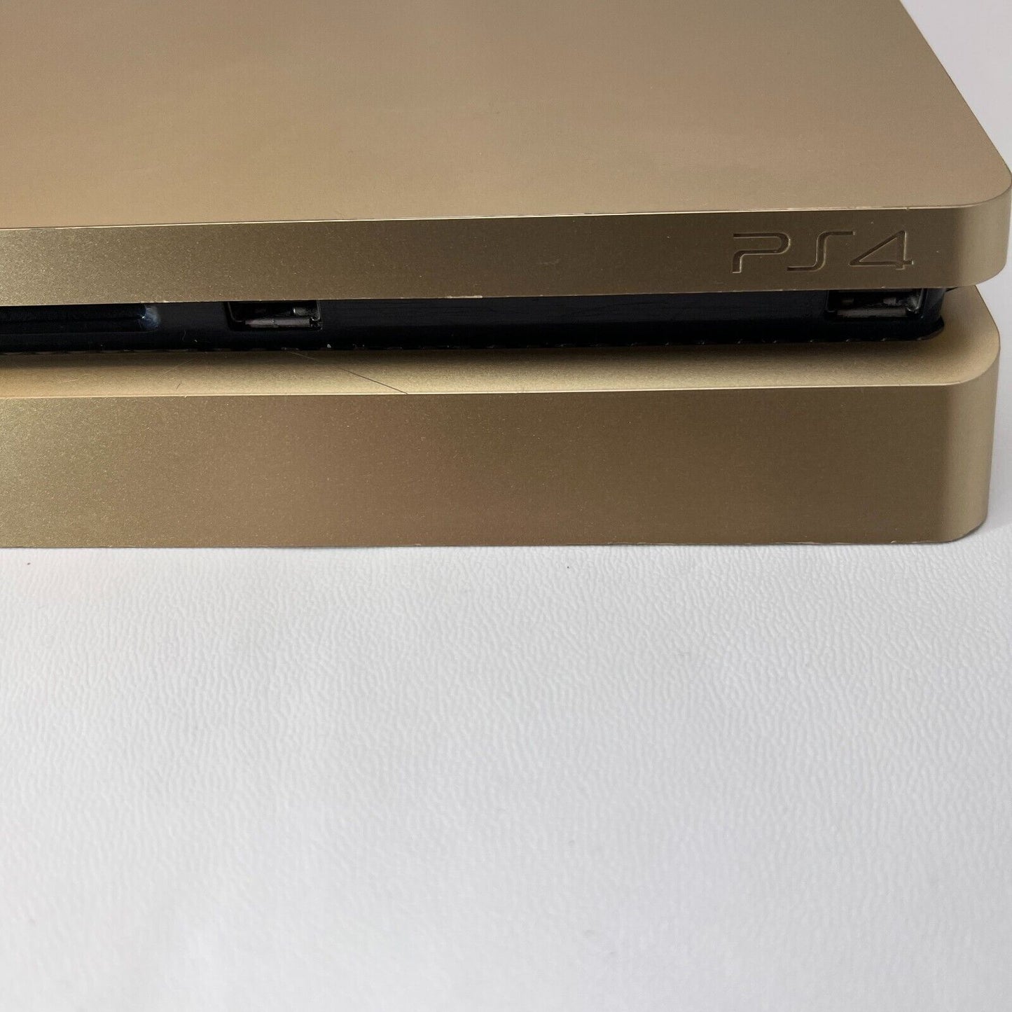 PS4 Playstation 4 SLIM - GOLD EDITION - With Controller 500GB Warranty Tested