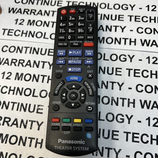 Original Remote for Panasonic SCBTT182EBK SC-BTT182 N2QAYB000728