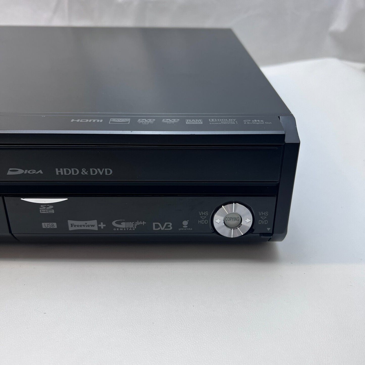 Panasonic DMR-EX99V HDD DVD VHS Recorder HDMI 250GB Freeview+ VCR With Remote