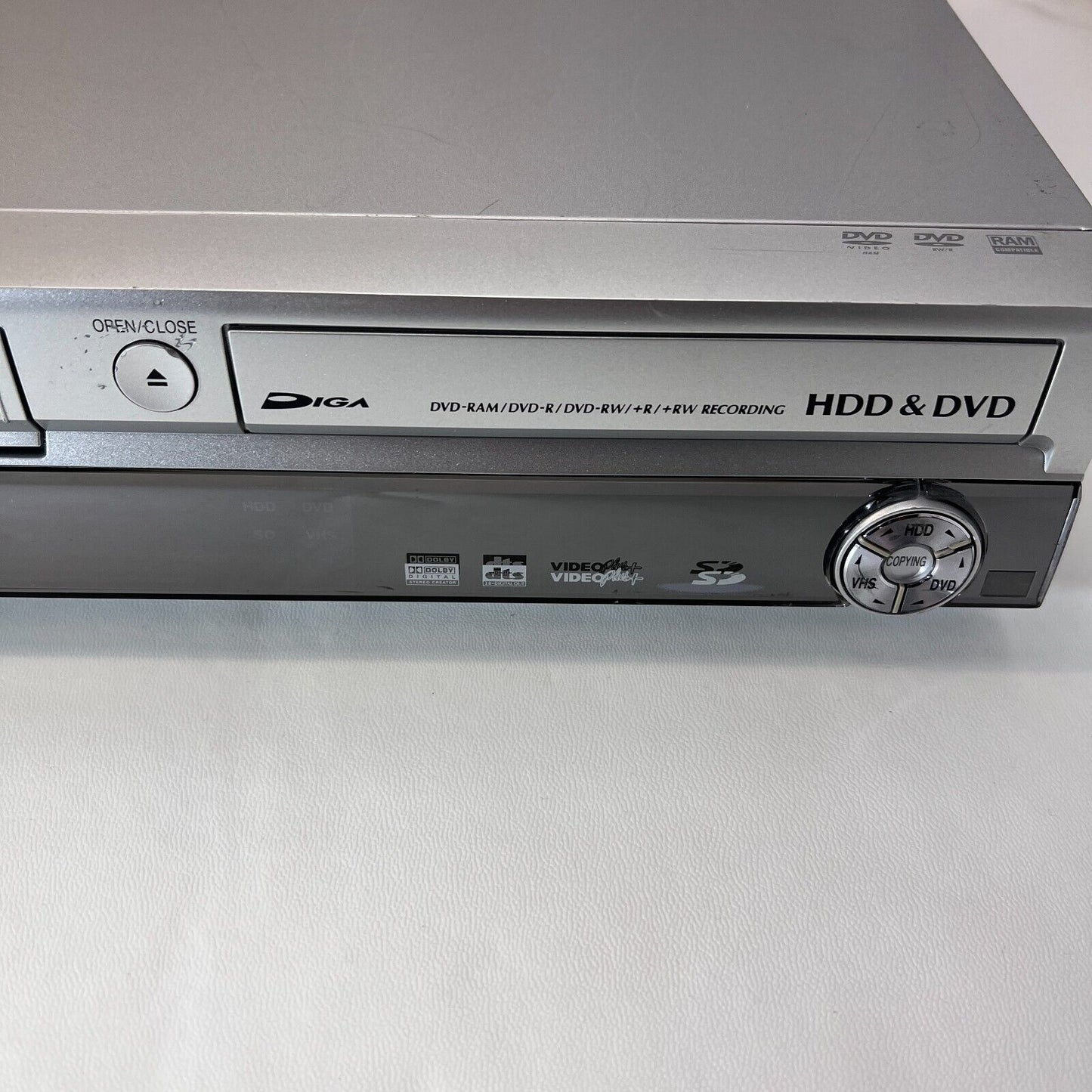 Panasonic DMR-EX95V DVD Recorder/VHS Recorder COMBI + 250GB HDD, HDMI + Manual