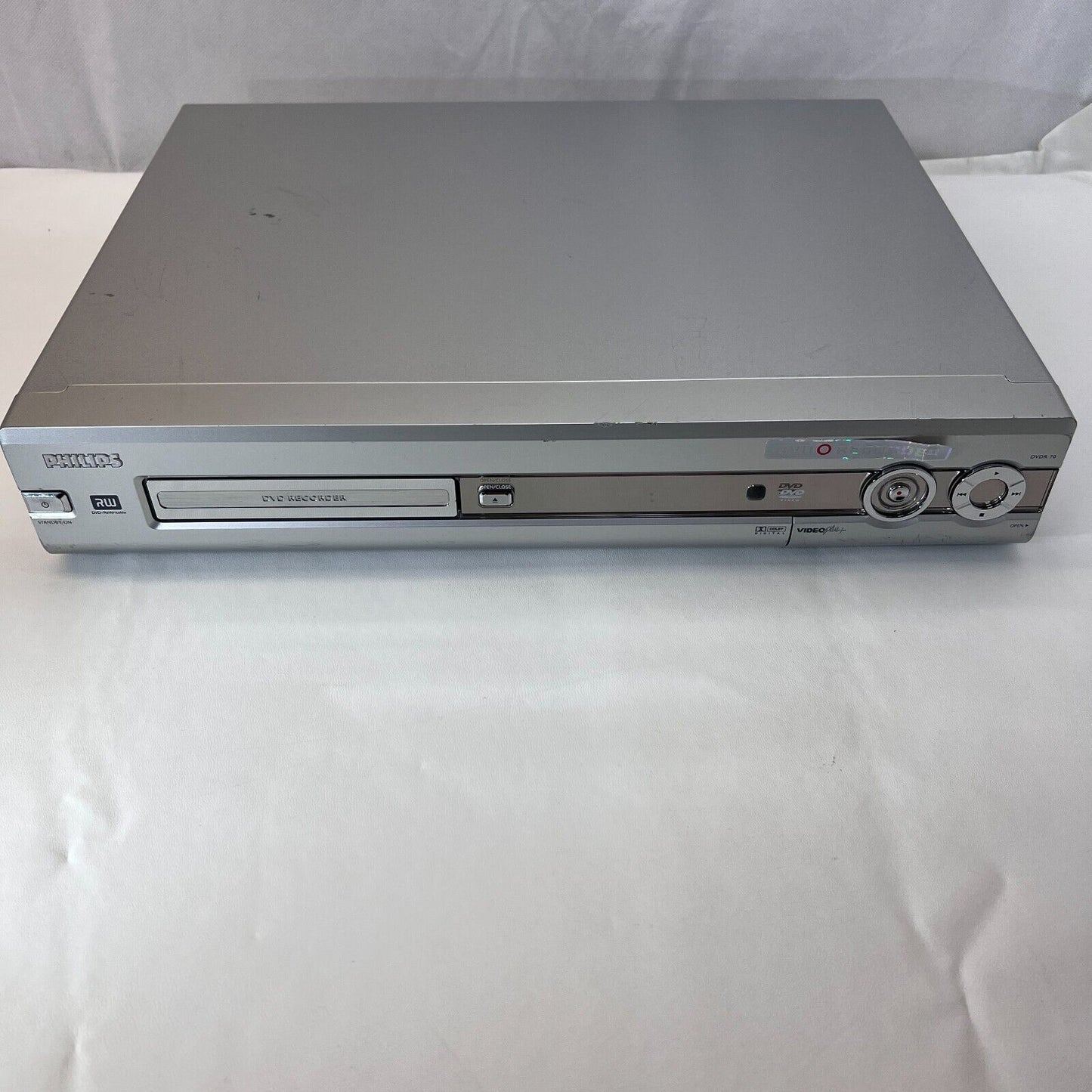 Philips DVDR70 Multi Region DVD Recorder w/ Remote + Cable + NTSC/PAL Converter