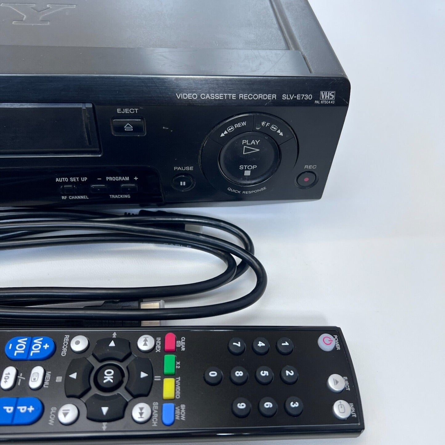 Sony Video Cassette Recorder SLV-E730 VHS SMART ENGINE HI FI STEREO working