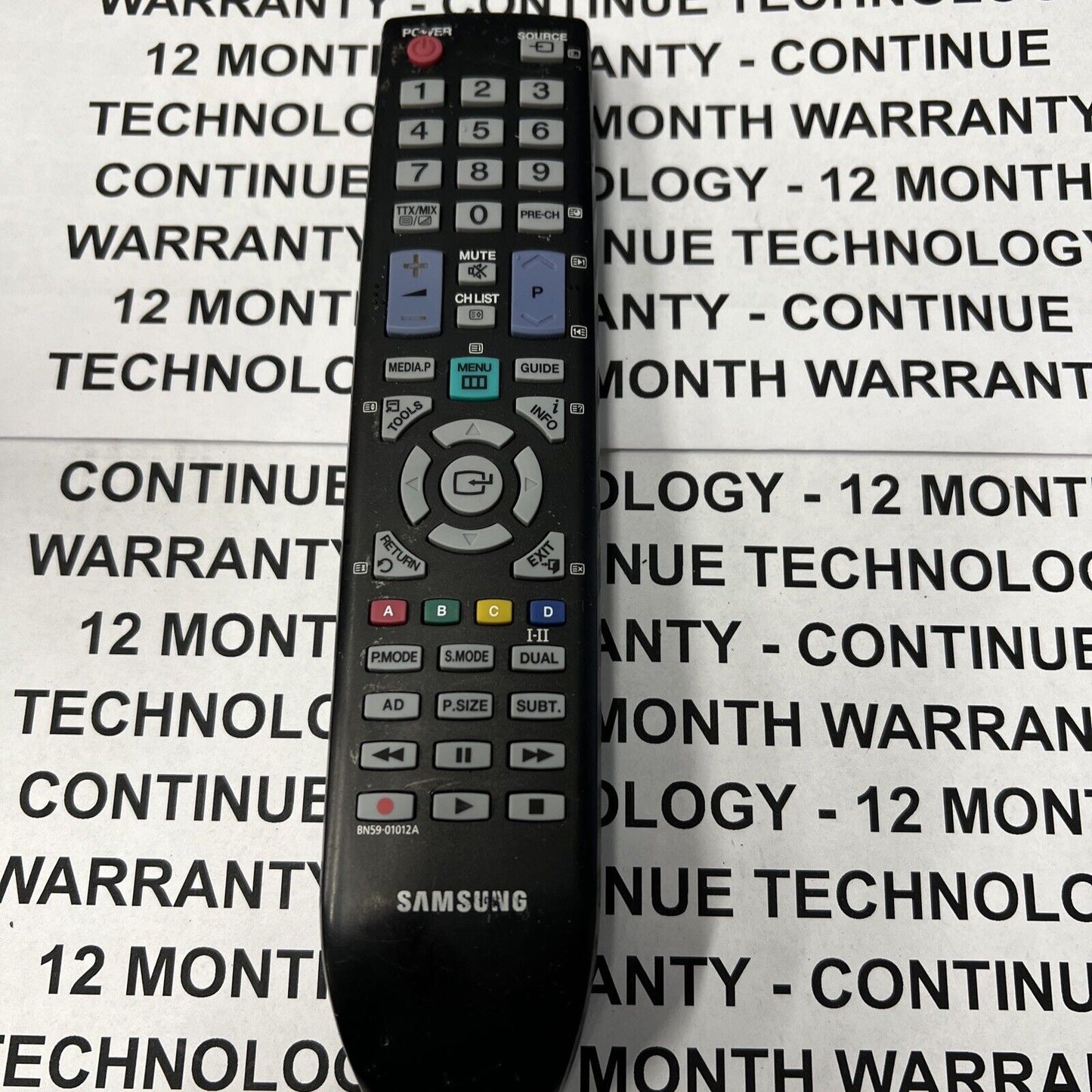 Genuine Samsung BN59-01012A TV Remote For LE19C450 LE22C450 LE26C450 PS42C450...