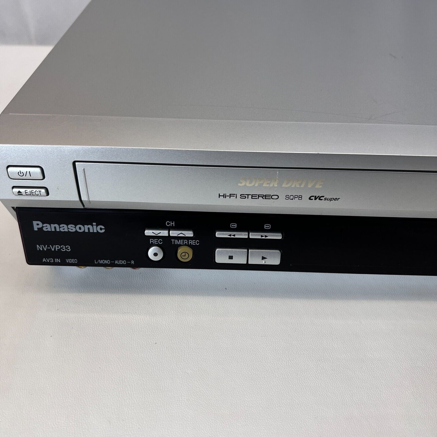 Panasonic Model: NV-VP33 VHS & DVD Recorder Player 1 Year Warranty remote