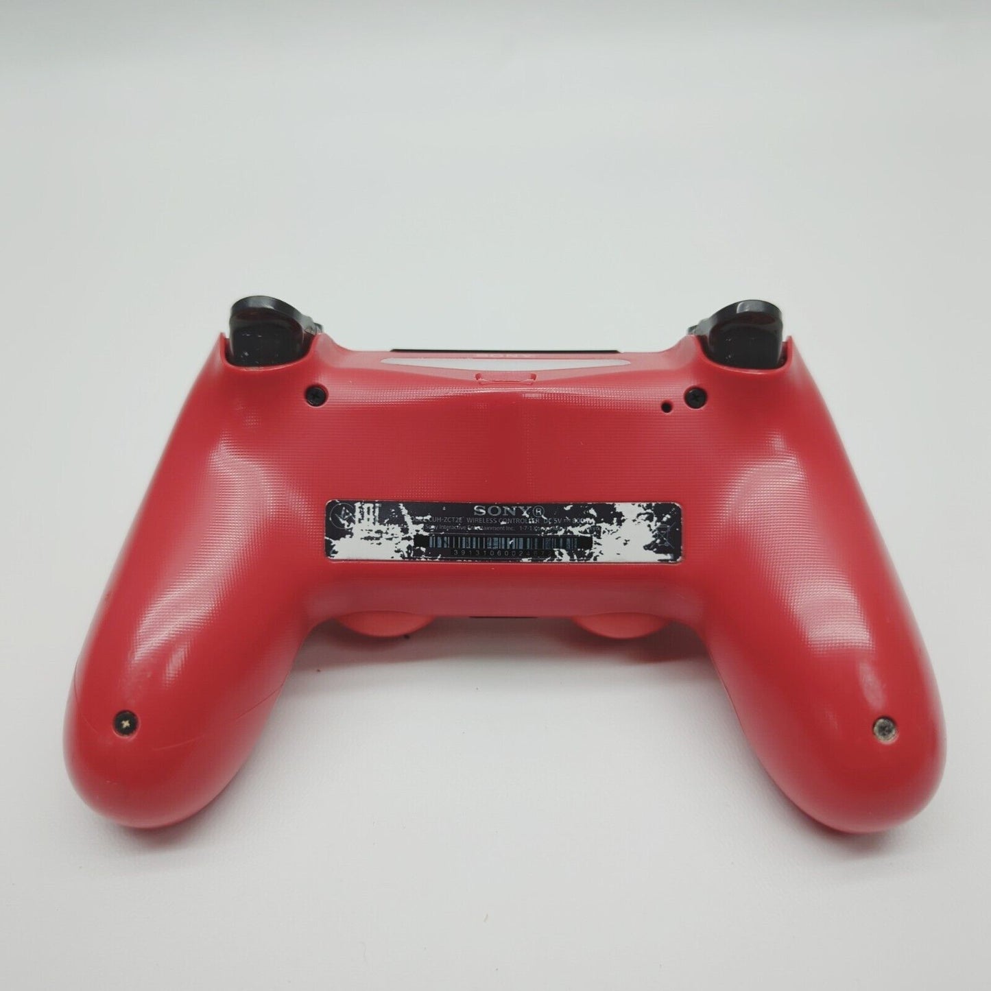 Wireless Playstation 4 PS4 Controller Red Stick rubbers missing