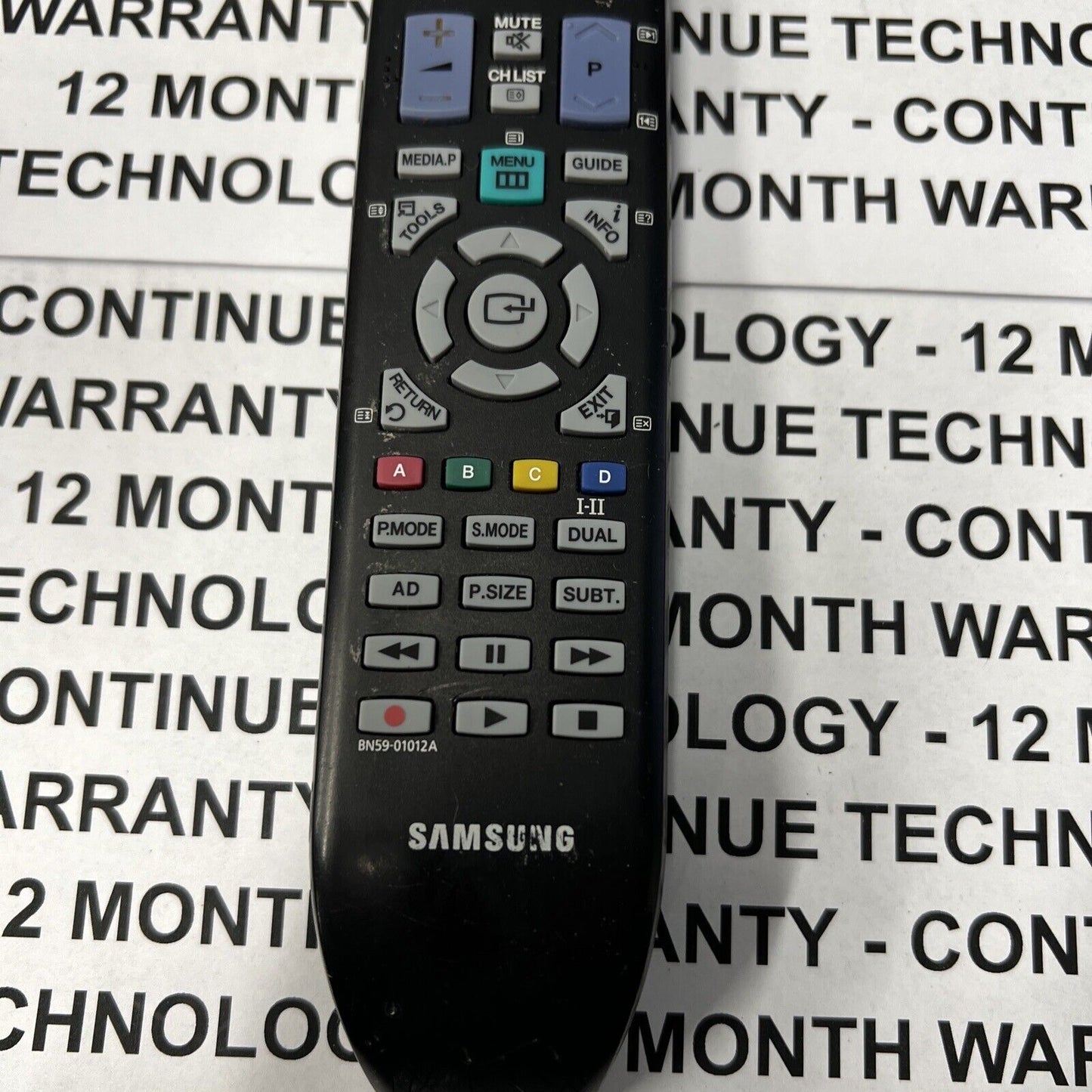 Genuine Samsung BN59-01012A TV Remote For LE19C450 LE22C450 LE26C450 PS42C450...