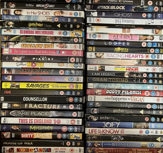 100 x DVD's Quality Hand-picked Selection