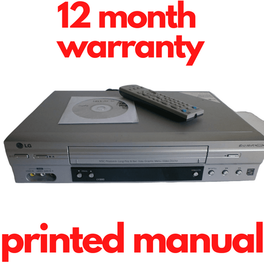 LG LV880 VCR VHS Video Cassette Recorder